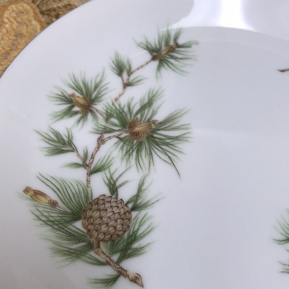 3 Cascade Pine Dessert Plates - I found them! - Picture 2 of 5